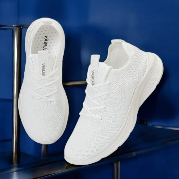 VAMJAM Men's Running Shoes - Lightweight & Breathable Knit Sneakers for Sports, - Picture 7 of 7